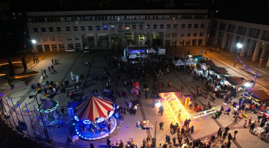 Nilüfer Ramazan Sokağı'nda Kent Orkestrası sahne aldı