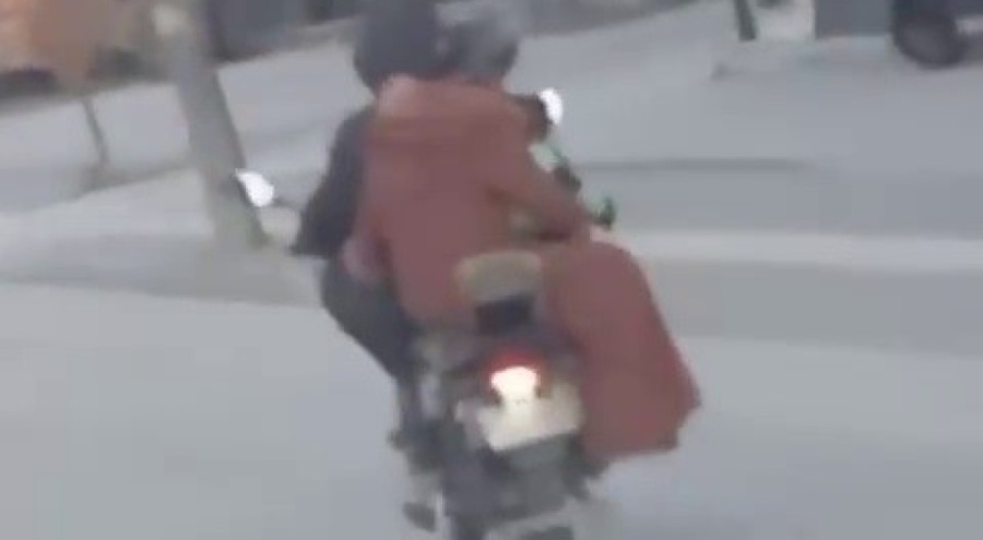 Tehlikeli yolculuk kamerada