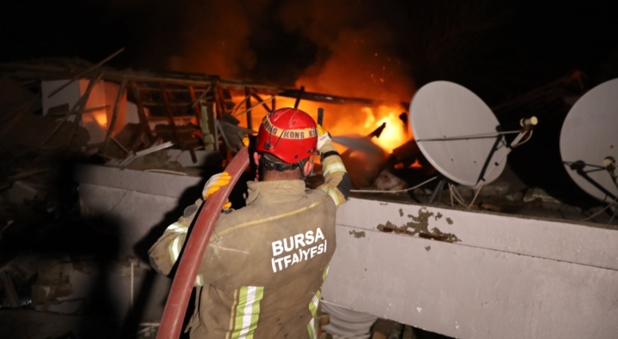 Bursa İtfaiyesi, Şubat ayında bin 188 olaya müdahale etti