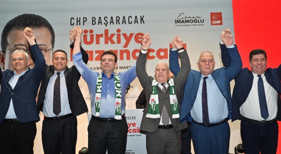 Başkan Bozbey, "Ekrem Başkanımız ile kol kolayız, omuz omuzayız"