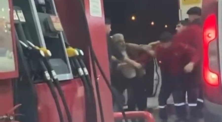 Bursa'da Pompacı ile müşteri arasında kavga