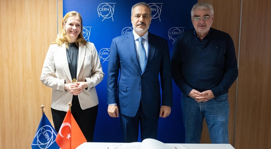 Bakan Fidan, Avrupa Nükleer Araştırma Merkezi'ni ziyaret etti