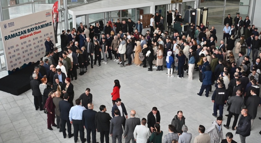 Başkan Bozbey, Büyükşehir ailesiyle bayramlaştı