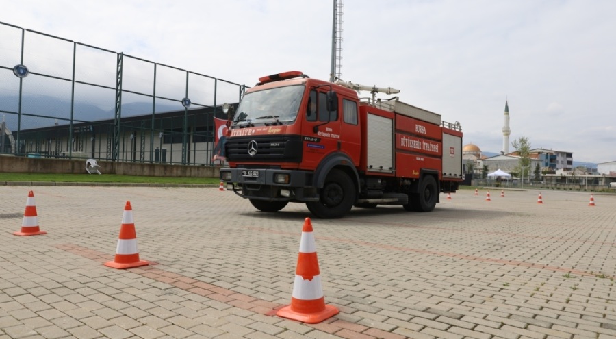 İtfaiye eri olabilmek için ter döktüler