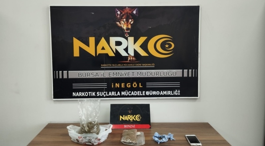 Uyuşturucu taciri kovalamaca sonucu yakalandı