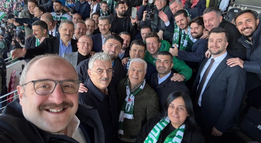 Bursa protokolünü buluşturan fotoğraf