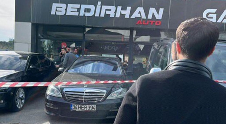 Oto galeriye el bombalı saldırı