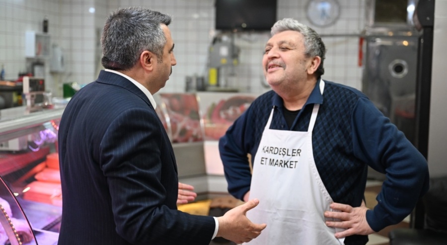 Başkan Yılmaz, komşu ziyaretinde