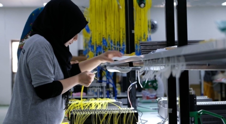 Ücretli çalışan sayısı yıllık yüzde 1,1 arttı