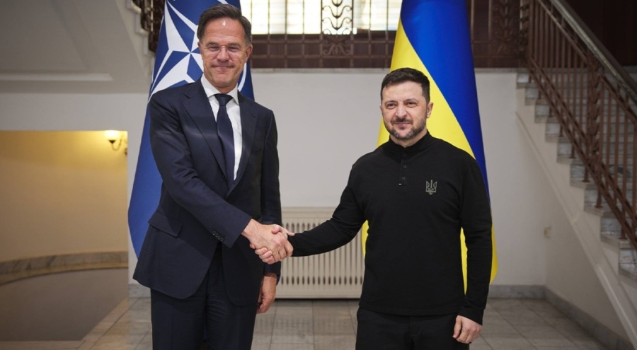 Zelenskiy, NATO Genel Sekreteri Rutte ile bir araya geldi