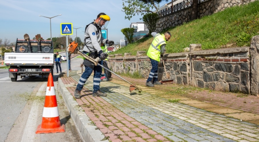 Bursa'da kapsamlı bahar temizliği