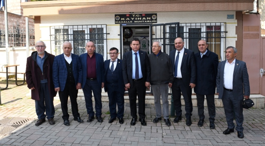 Başkan Aydın, Kayıhan Çarşısı Esnafı İle Buluştu