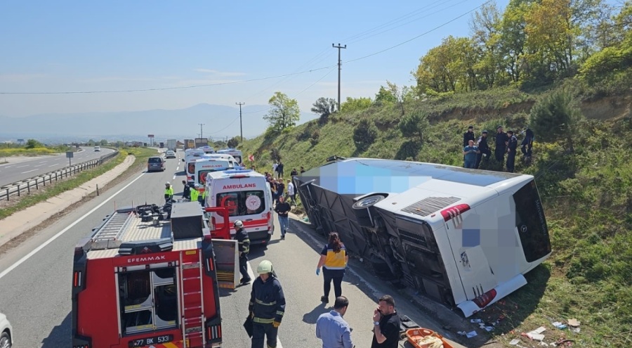 Yalova-Bursa yolundaki otobüs kazasında ölen kişinin kimliği belli oldu
