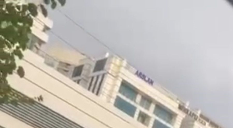 Bursa'da müzik sesini duyunca dans etmeye başladı