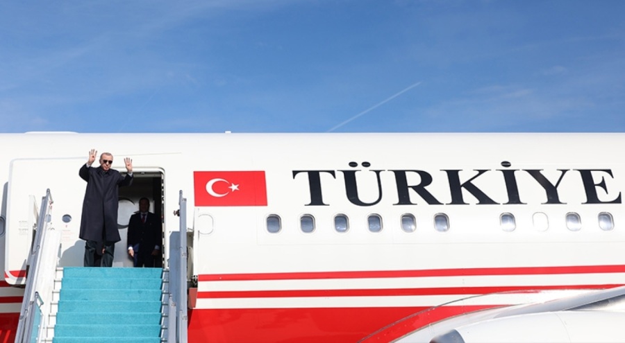 Cumhurbaşkanı Erdoğan, İtalya'ya gitti