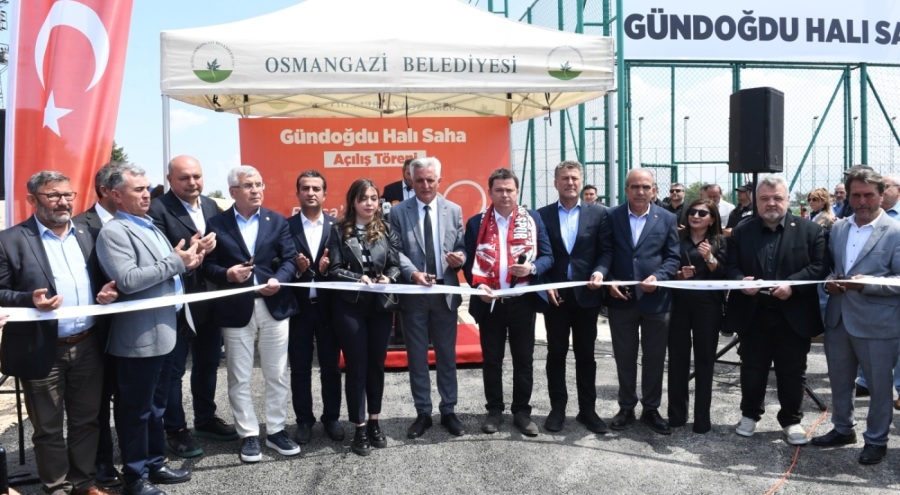 Gündoğdu Futbol Sahası Hizmete Açıldı