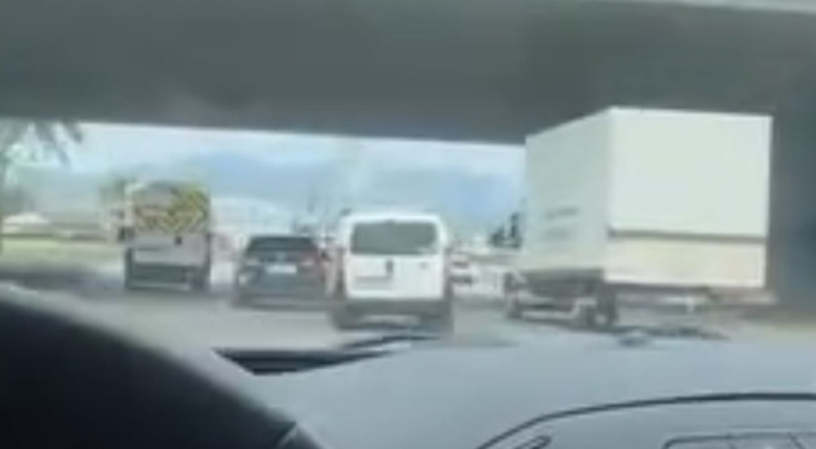 Bursa'da ölümüne makas kamerada...