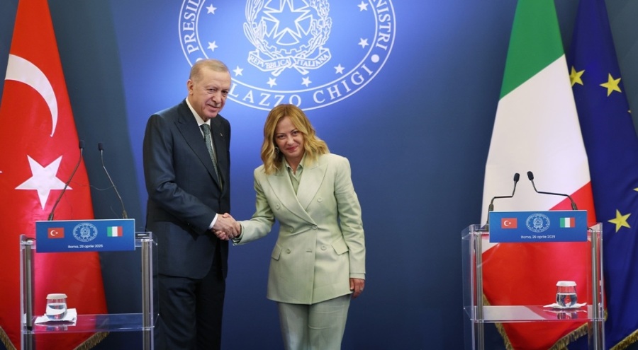 Cumhurbaşkanı Erdoğan: ''İtalya ile ticaret hedefimizi 40 milyar dolar olarak belirledik''