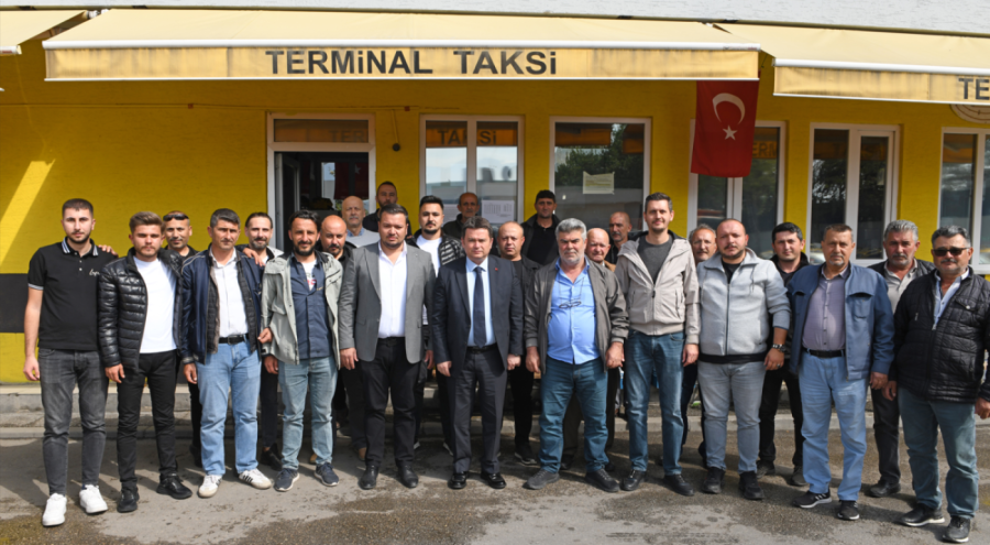 Başkan Aydın Taksici Esnafı İle Kahvaltı Yaptı