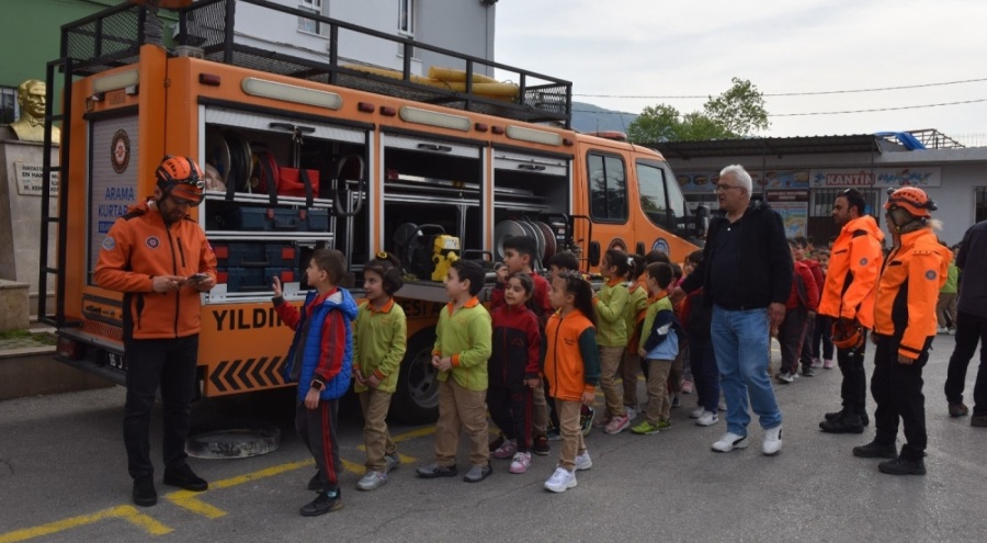 Yıldırım Beledisi'nden 6 bin öğrenciye afet eğitimi