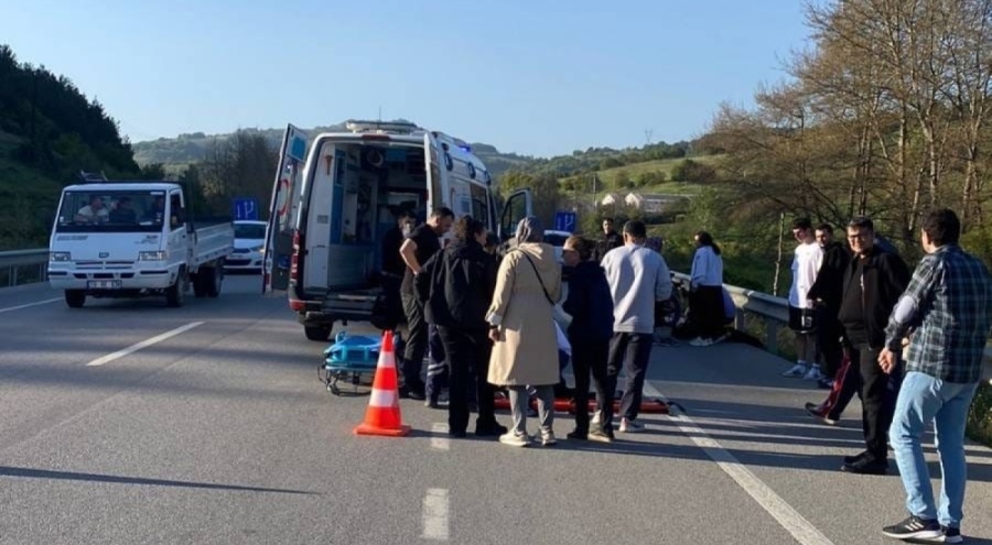 Yenişehir'de kontrolden çıkan motosiklet devrildi: 1 ölü, 1 yaralı