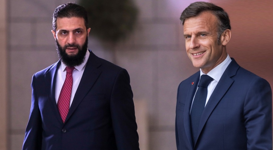 Suriye Devlet Başkanı eş-Şara ile Macron yarın Paris'te bir araya gelecek