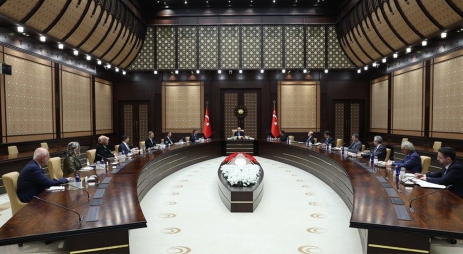 Cumhurbaşkanı Erdoğan, Cumhurbaşkanlığı Politika Kurullarının başkanvekillerini kabul etti