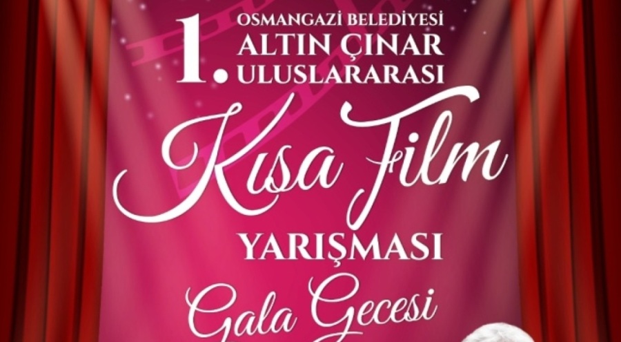 1. Altın Çınar Uluslararası Kısa Film Yarışması'nda Gala Heyecanı