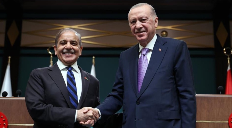 Pakistan Başbakanı Şerif'ten desteği için Cumhurbaşkanı Erdoğan'a teşekkür