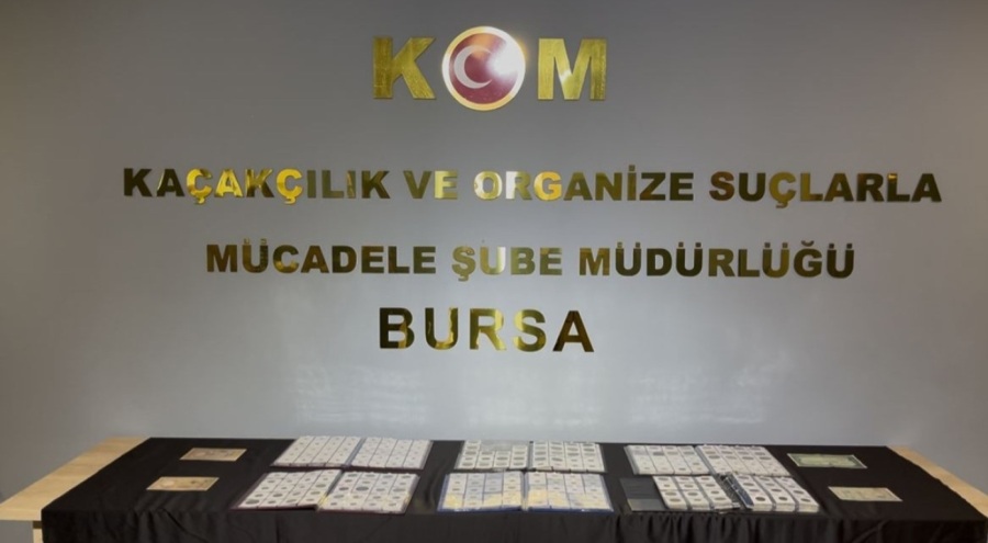 Bursa'da tarihi eser operasyonu...Polisler bile gözlerine inanamadı
