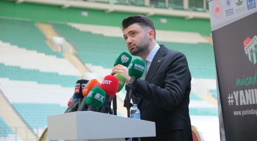 Bursaspor Başkanı Enes Çelik: "Yeni sezon bambaşka olacak"
