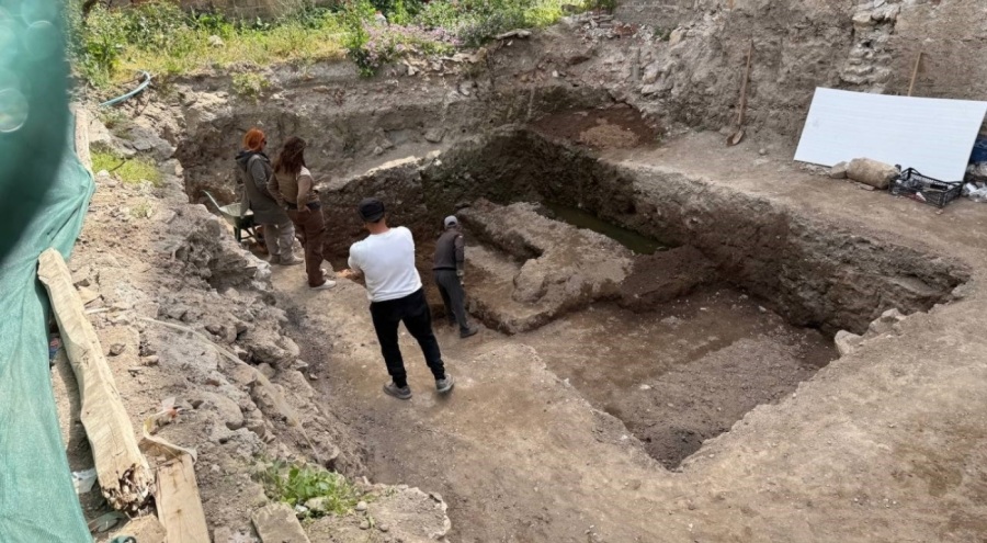 İznik'te Hz. İsa döneminden kaldığı iddia edilen mozaik bulundu