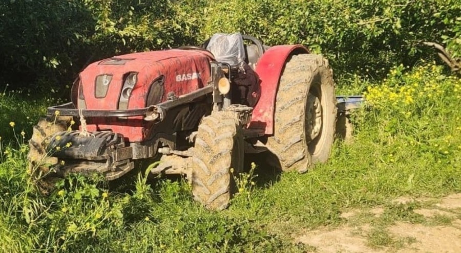 Bursa'da büyük acı...Babasının kullandığı traktörün altında kaldı