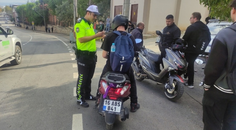 10 bin motosiklet denetlendi, 9 milyon ceza kesildi