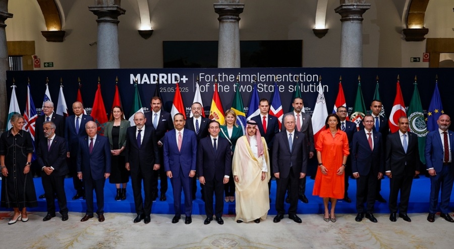 Avrupa ve Arap ülkeleri, İsrail'e baskı gündemiyle Madrid'de toplandı