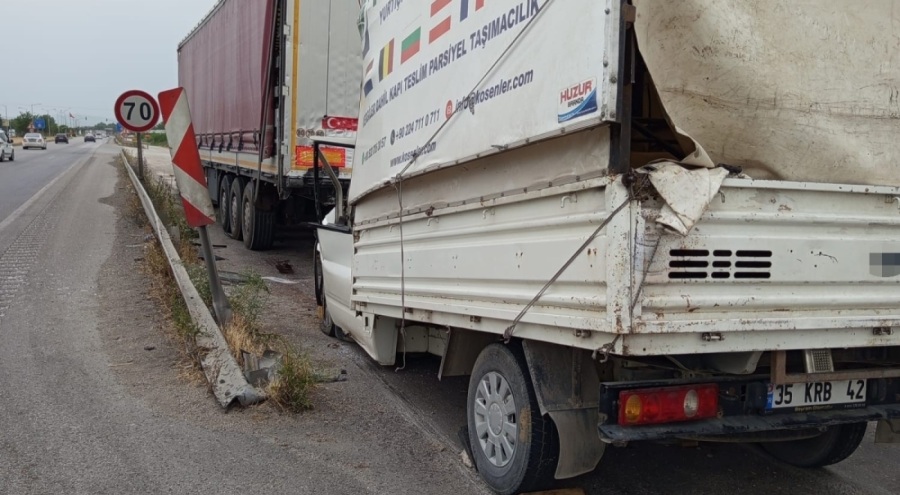 Bursa'da 2 kişinin hayatını kaybettiği kaza kamerada