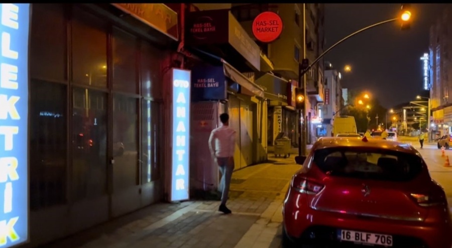 Bursa'da alkolmetreye üflemedi, kaçmaya çalıştı