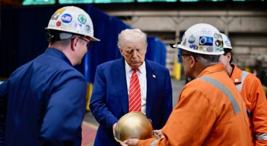 Trump: "Çelik ve alüminyum ithalatına uygulanan gümrük vergisi oranı yüzde 50'ye çıkarılacak"