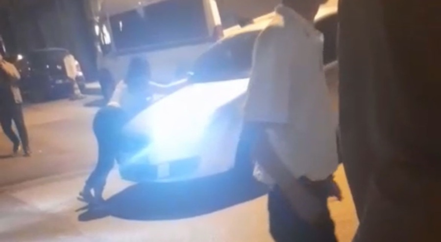 Bursa'da sokak ortasında film gibi olay