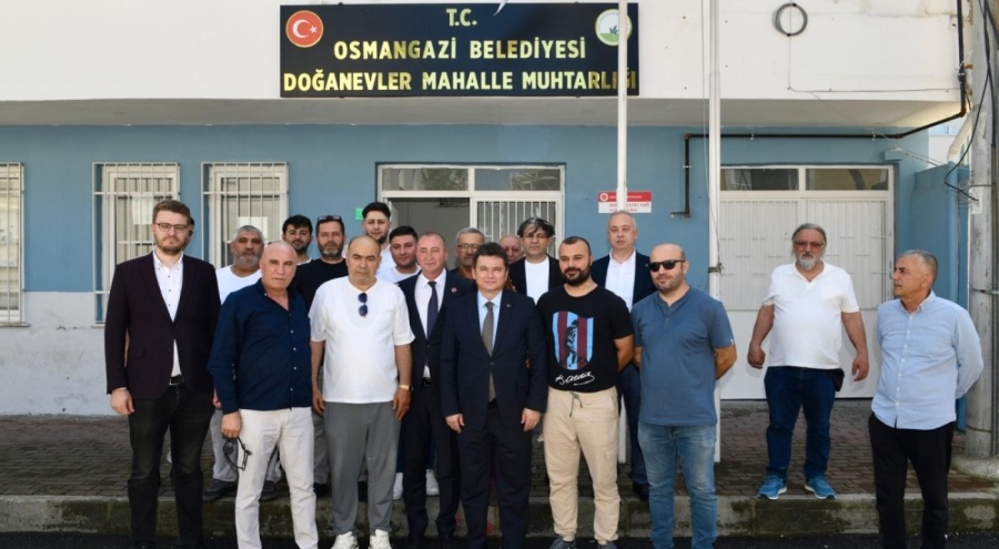 Başkan Aydın Doğanevler Mahalle Sakinleriyle Buluştu