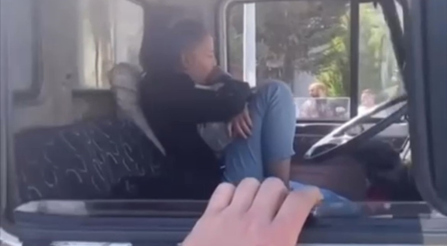 Bursa'da çaldığı kamyonla kaza yapan kadın suçüstü böyle yakalandı