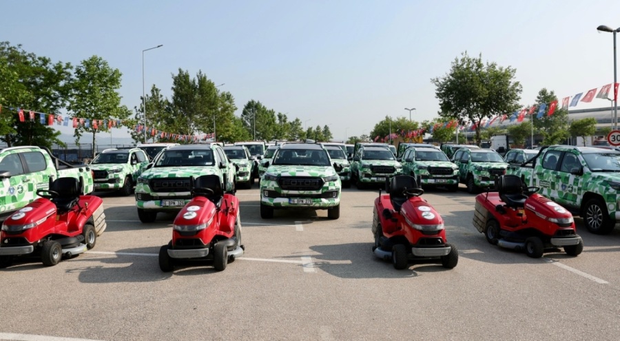 Büyükşehir, Tarım Peyzaj A.Ş. filosunu güçlendirdi