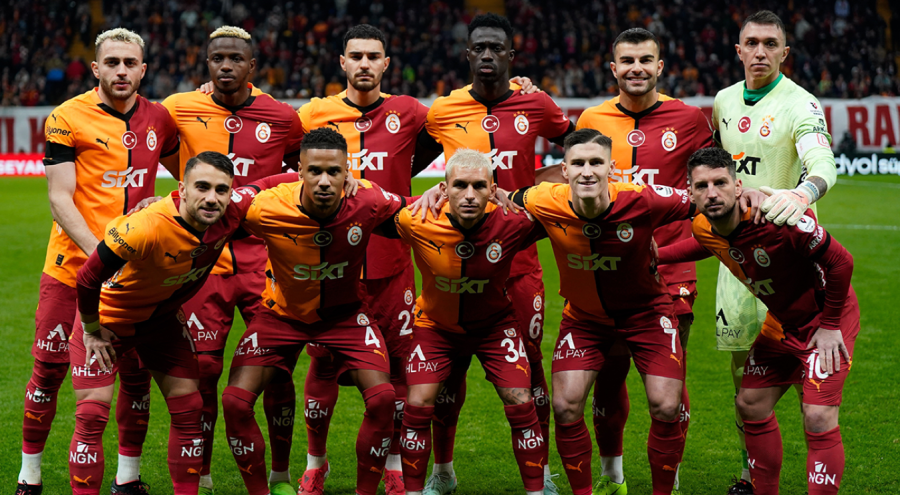 Galatasaray'da goller 17 farklı futbolcudan geldi