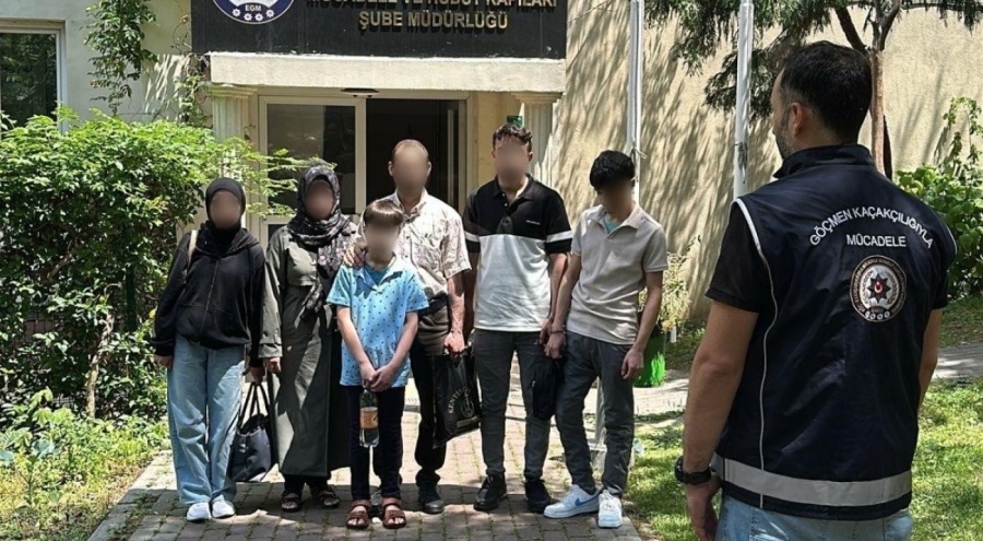 Bursa'da "Şok ev" operasyonu...7 kaçak göçmen yakalandı