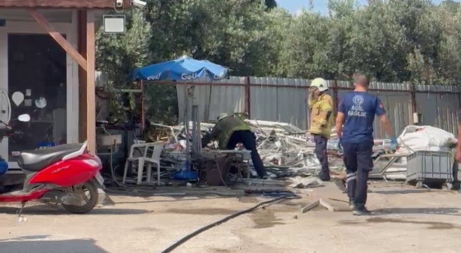 İznik'te LPG tankı patladı: 1 yaralı