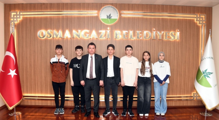 Başkan Aydın, LGS'ye Hazırlanan Öğrencileri Ağırladı