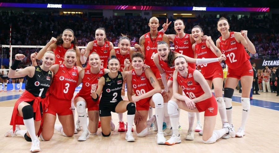 A Milli Kadın Voleybol Takımı, Milletler Ligi 2. haftasına galibiyetle başladı