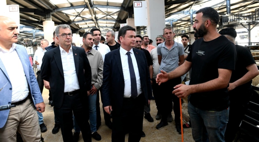 Başkan Aydın Kurban Pazarını Ziyaret Etti