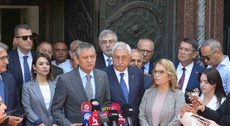 CHP Başkanı Özel'den TESK ziyareti
