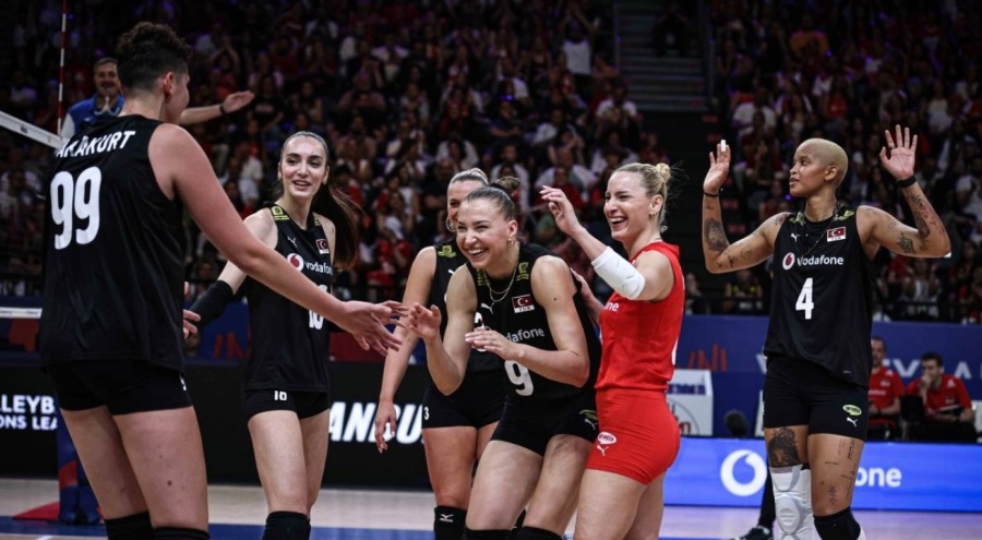 A Milli Kadın Voleybol Takımı, Milletler Ligi'nde kayıpsız devam ediyor